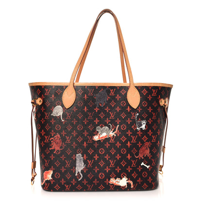 Louis Vuitton Catogram Neverfull MM Marron 1 of 10