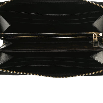 Louis Vuitton Monogram Zippy Retiro Wallet Black 4 of 11