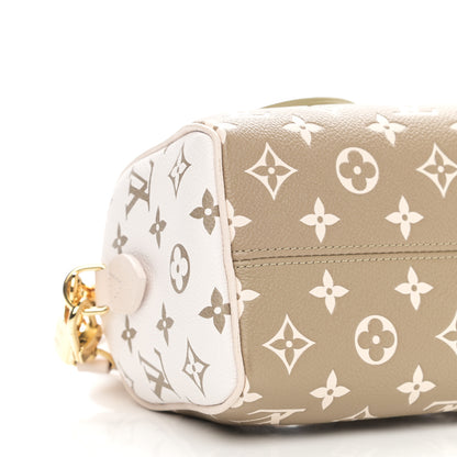 Louis Vuitton Empreinte Monogram Spring in the City Speedy Bandouliere 20 Kaki Beige Cream 8 of 9