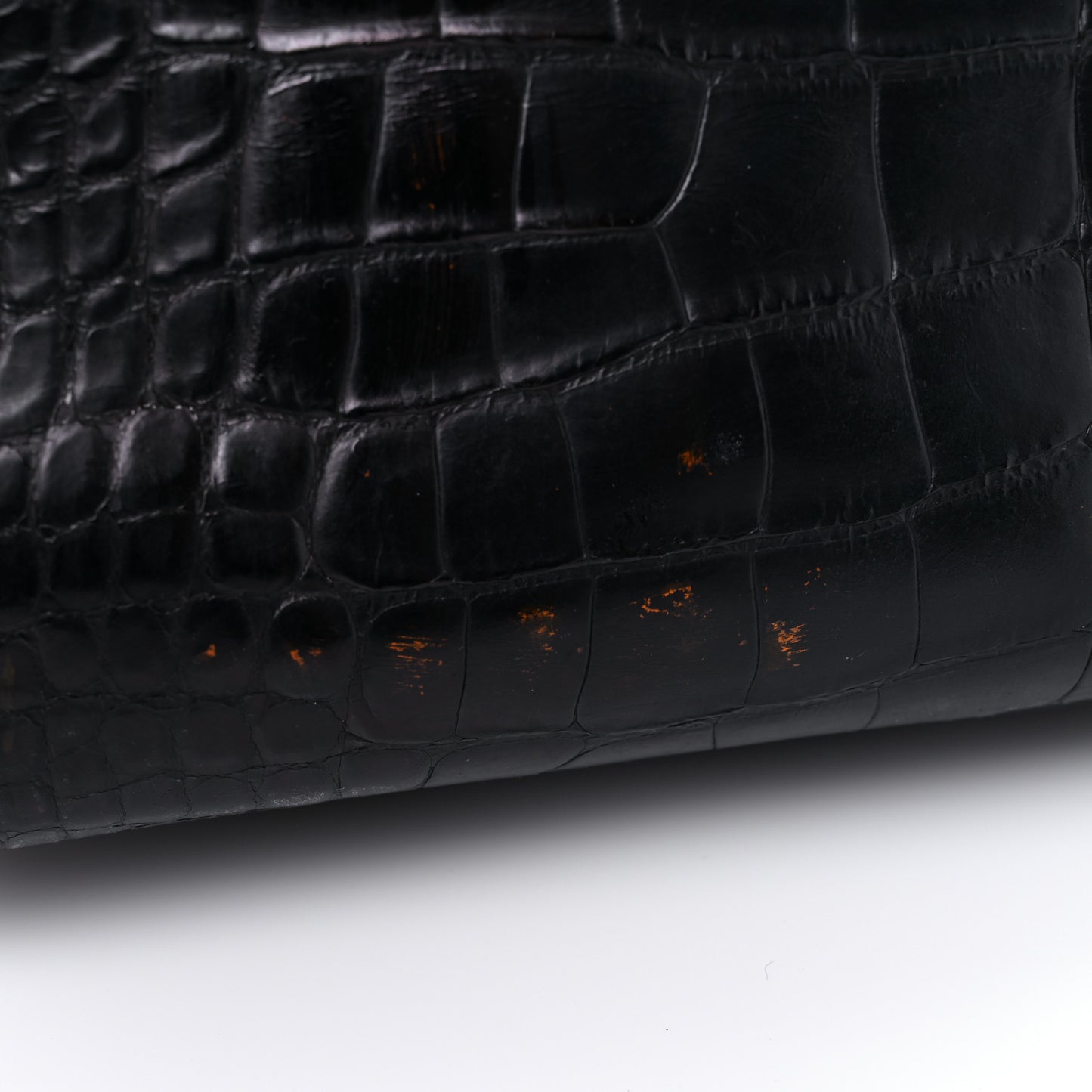 Matte Alligator Kelly Sellier 32 Black