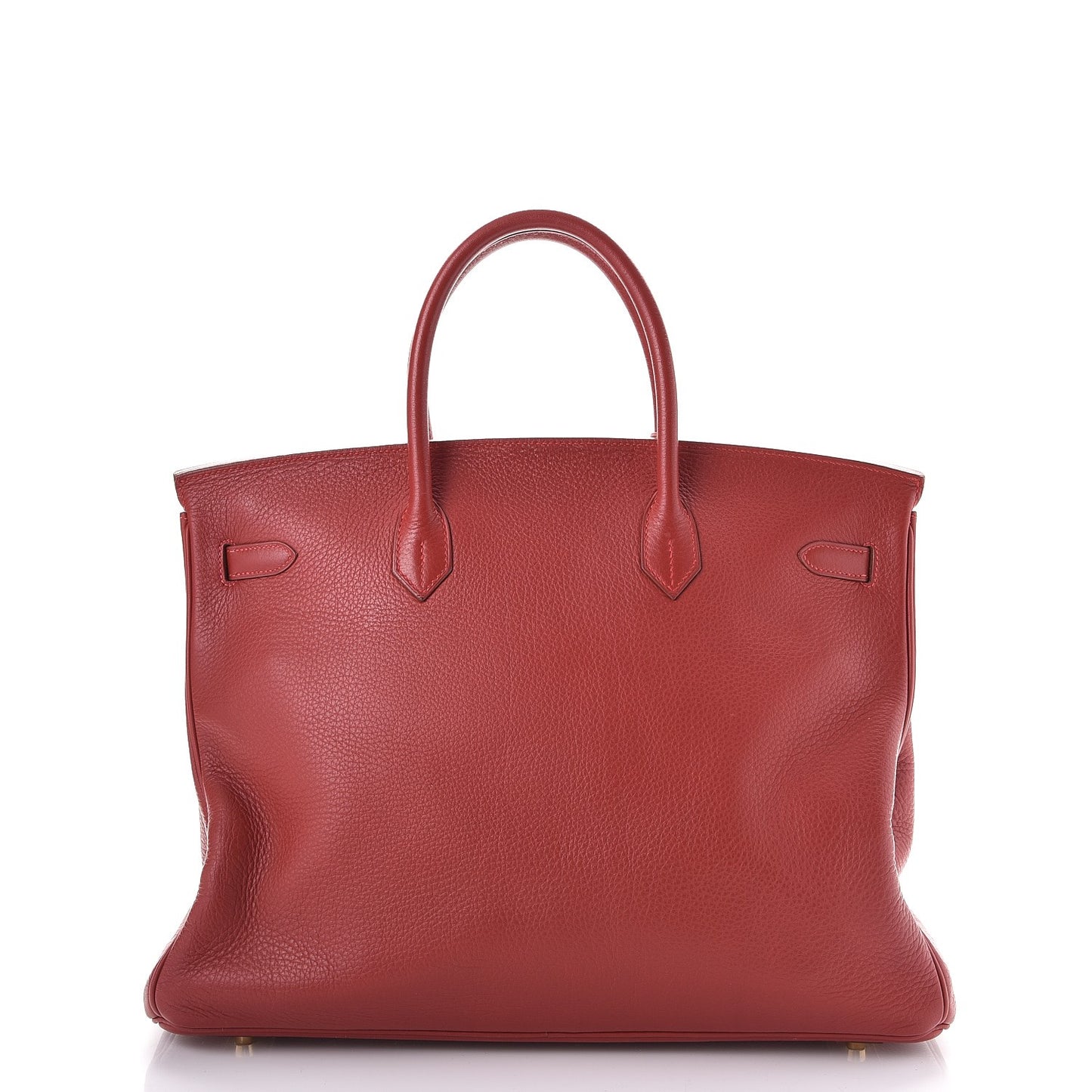 Taurillon Clemence Birkin 40 Rouge Casaque