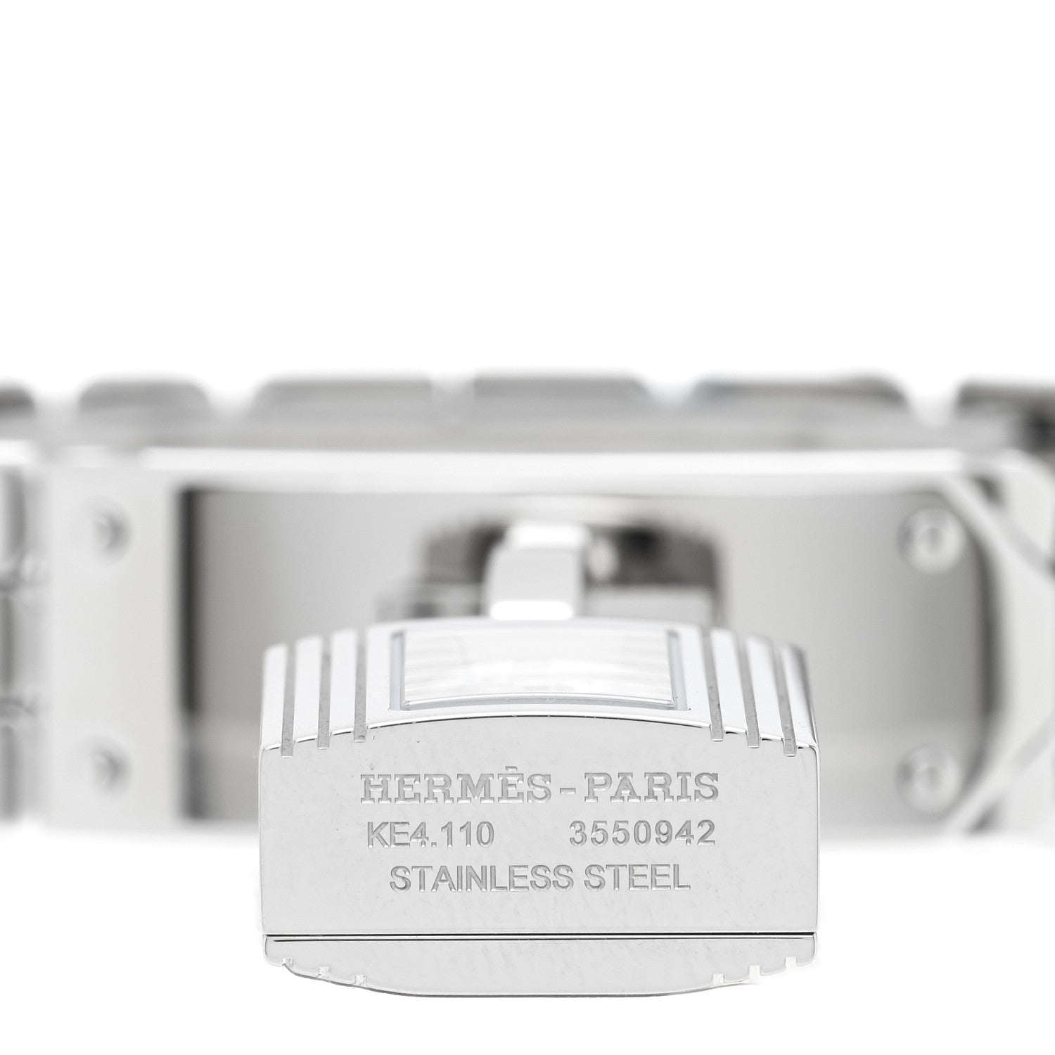 Hermes Stainless Steel 16mm Kelly Quartz Watch 4 of 5
