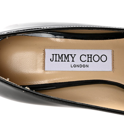 Jimmy Choo Patent Rydea 45 Pumps 36 Black 8 of 9