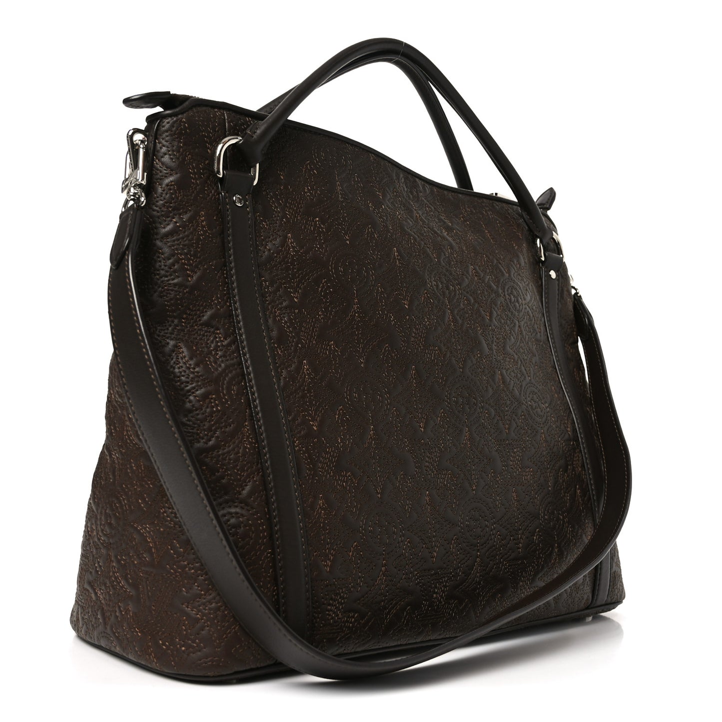 Monogram Lambskin Antheia Ixia MM Olive