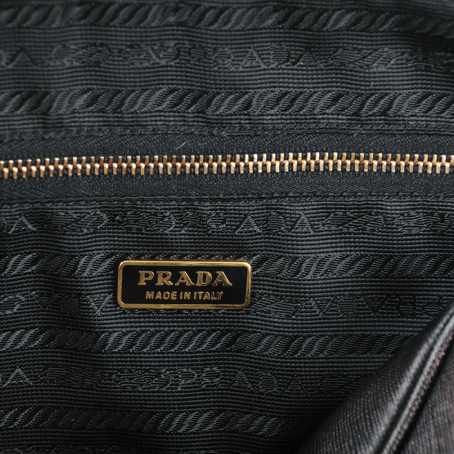 Saffiano Lux Bowler Black