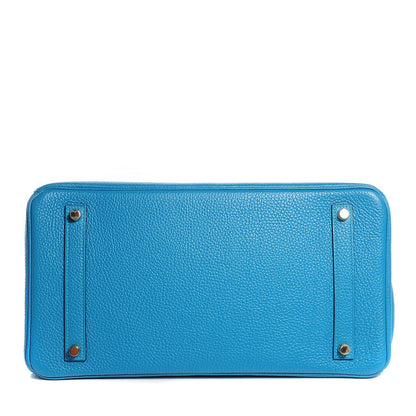 Hermes Togo Birkin 35 Turquoise 6 of 24