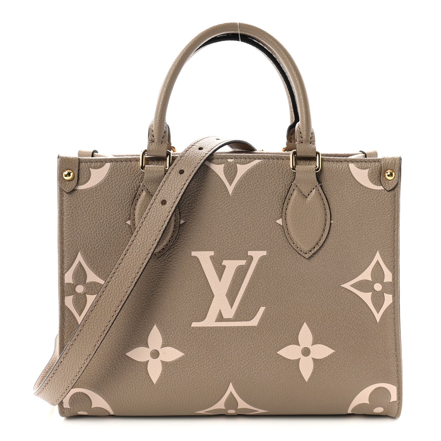 Empreinte Monogram Giant Onthego PM Tourterelle Creme
