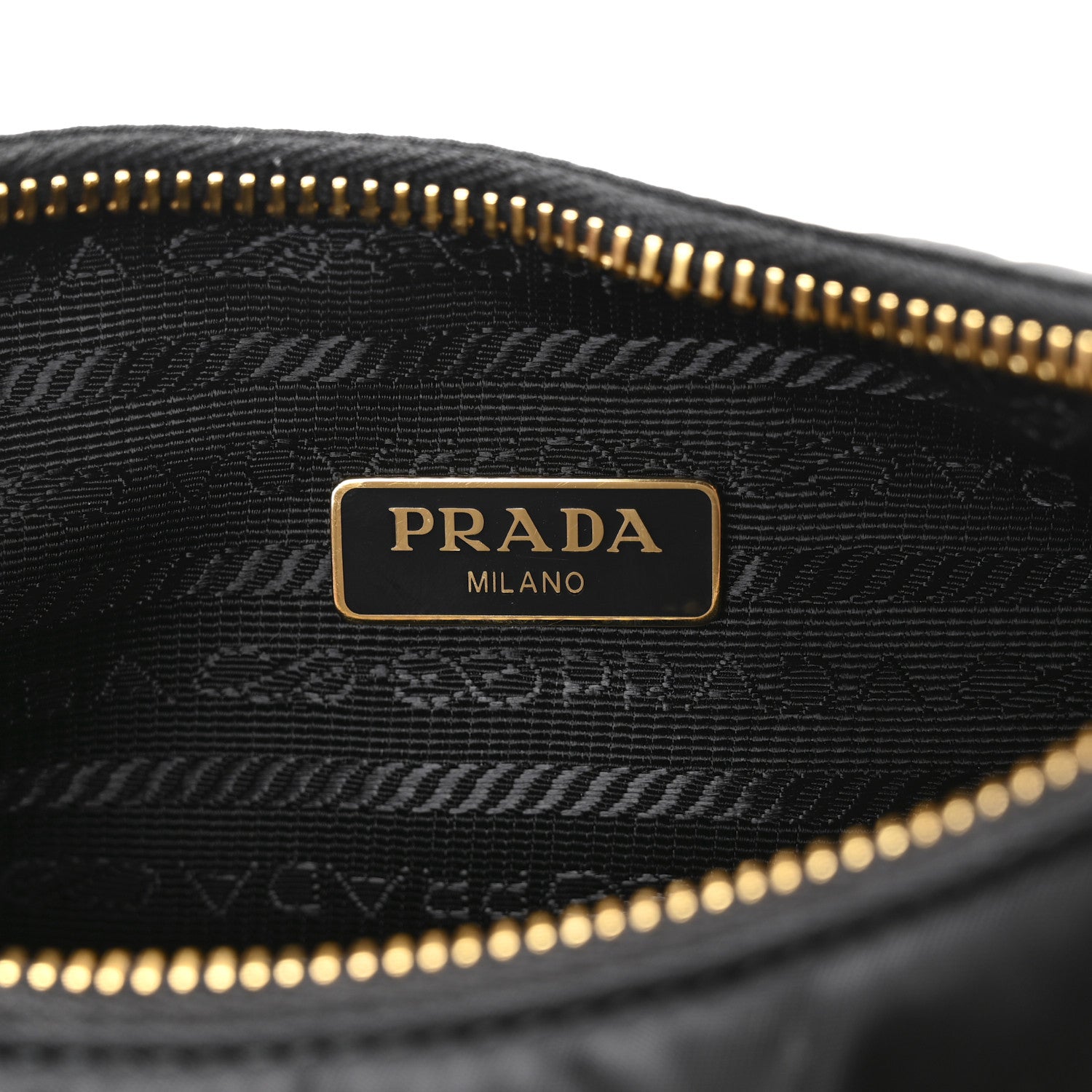 Prada Nylon Re-Edition 2005 Shoulder Bag Black 6 of 12