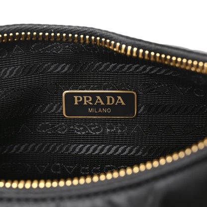 Prada Nylon Re-Edition 2005 Shoulder Bag Black 6 of 12