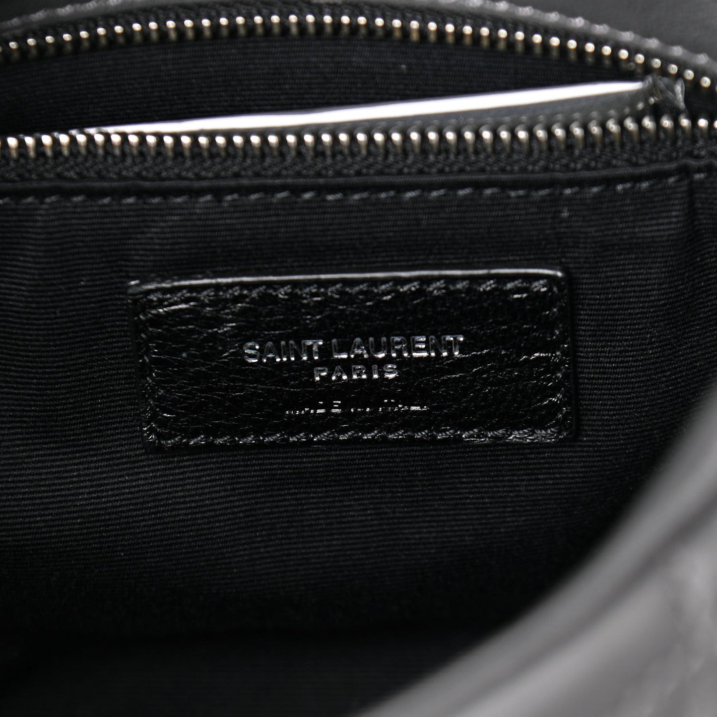 Lambskin Quilted Toy Loulou Puffer Monogram Chain Satchel Storm
