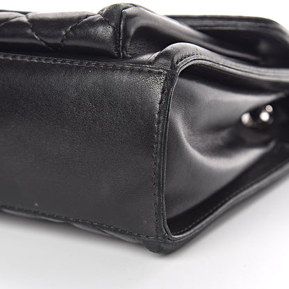 Chanel Lambskin Quilted Large Geometric Flap Black 15 of 17