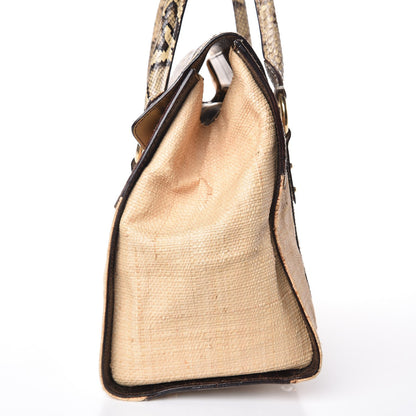 Dolce & Gabbana Raffia Python Tote 13 of 18