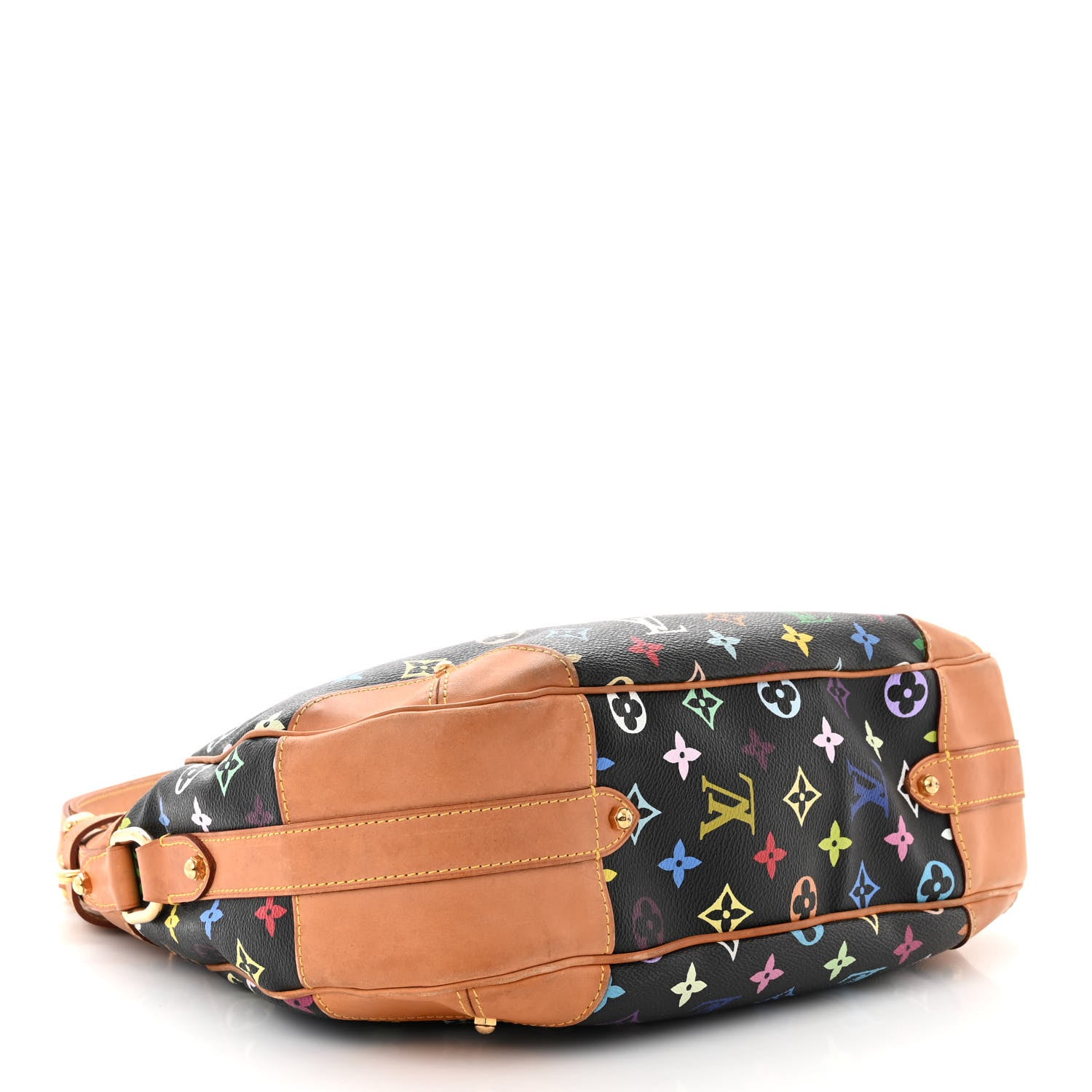 Louis Vuitton Monogram Multicolor Greta Black 4 of 10