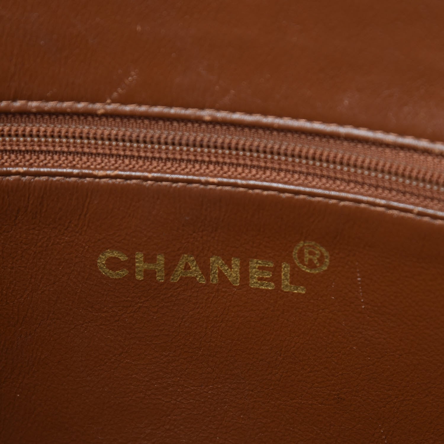 Chanel Caviar Large CC Shoulder Bag Brown 6 of 22