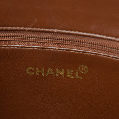 Chanel Caviar Large CC Shoulder Bag Brown 6 of 22