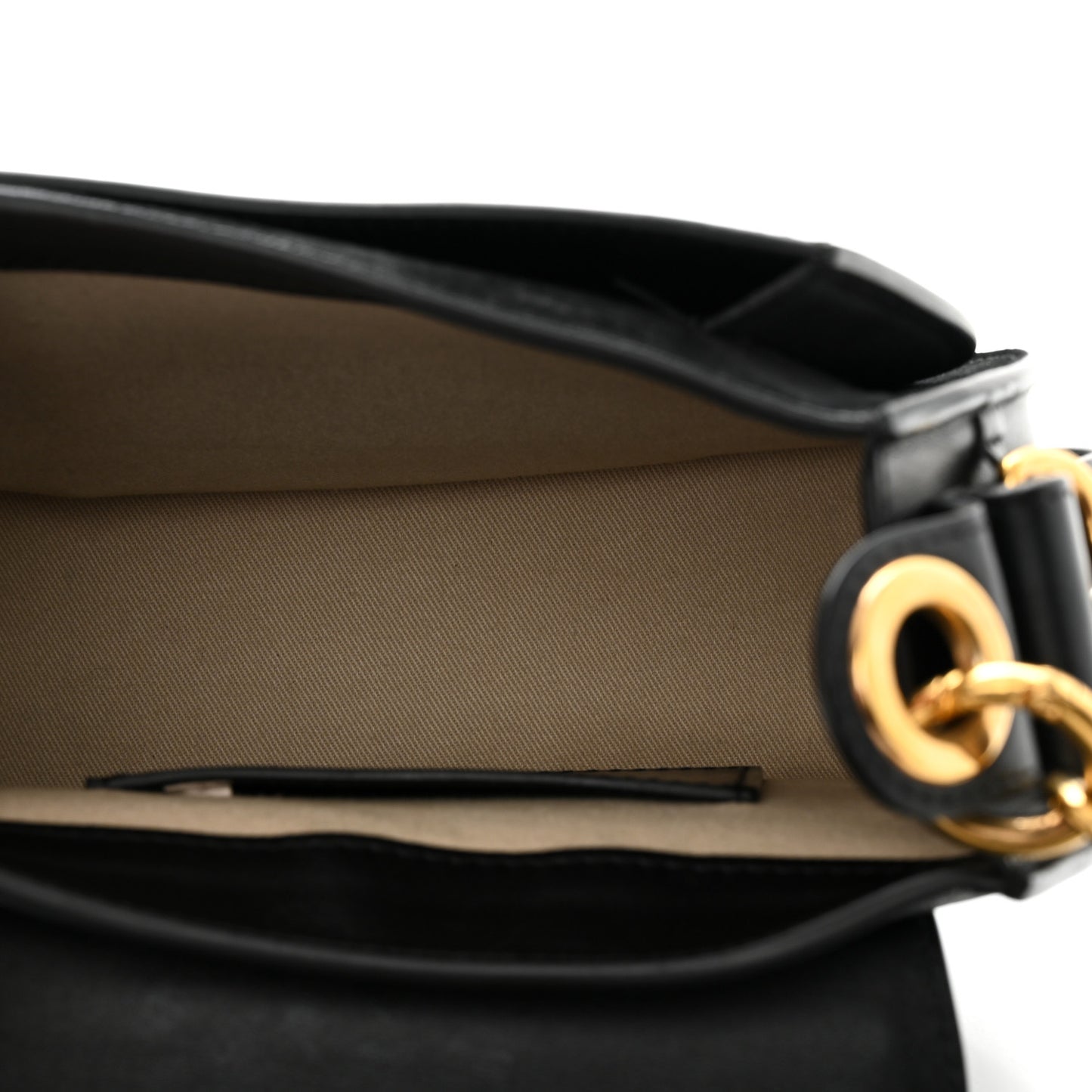 Calfskin Small Tess Bag Black
