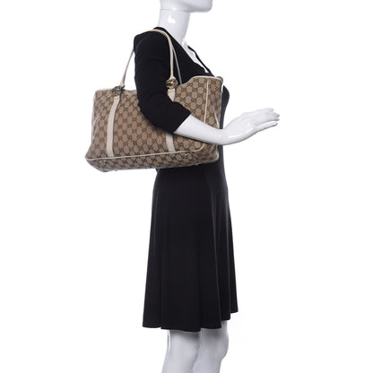 Gucci Monogram Medium Twins Tote Off White 2 of 10