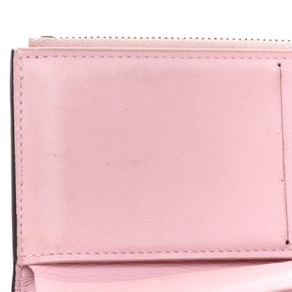 Louis Vuitton Patent Calfskin Monogram Cherrywood Compact Wallet Rose Ballerine 8 of 9