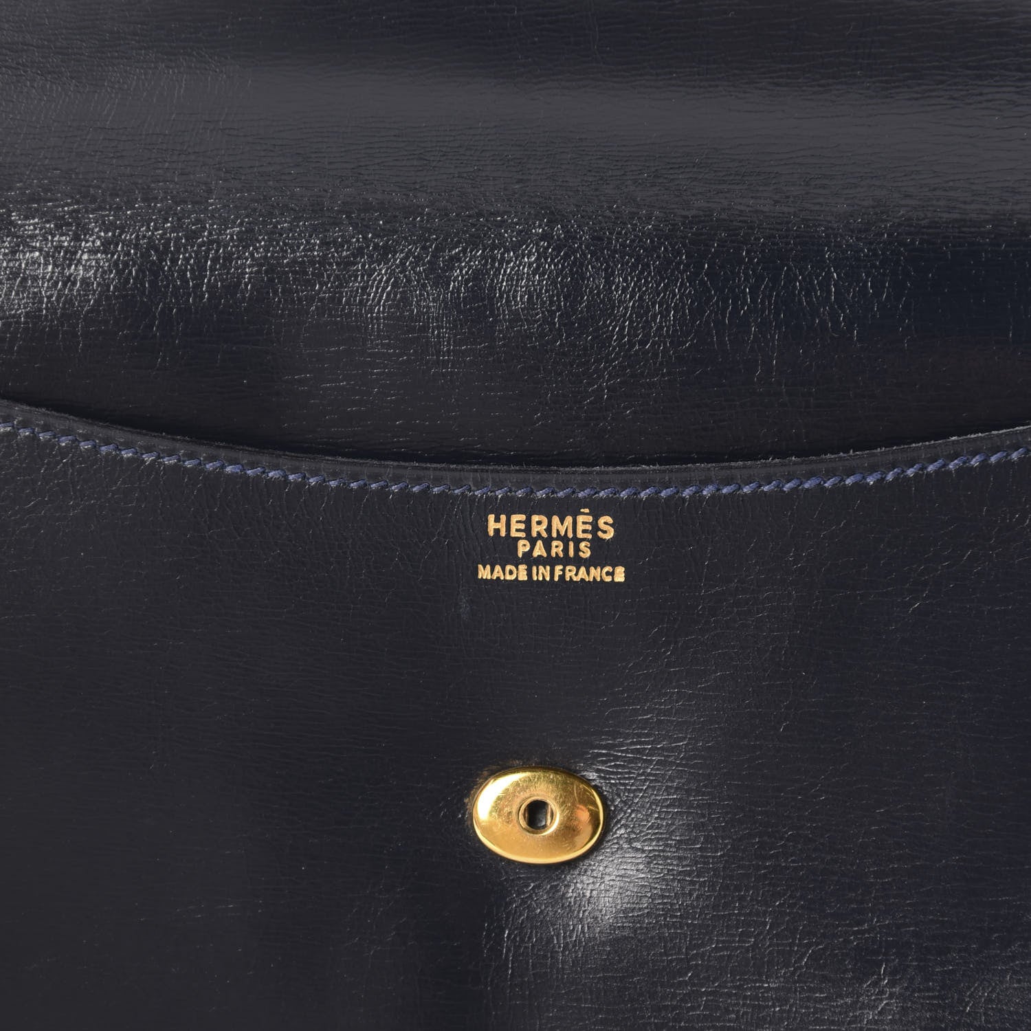 Hermes Box Pochette Rio Bleu Marine 8 of 8