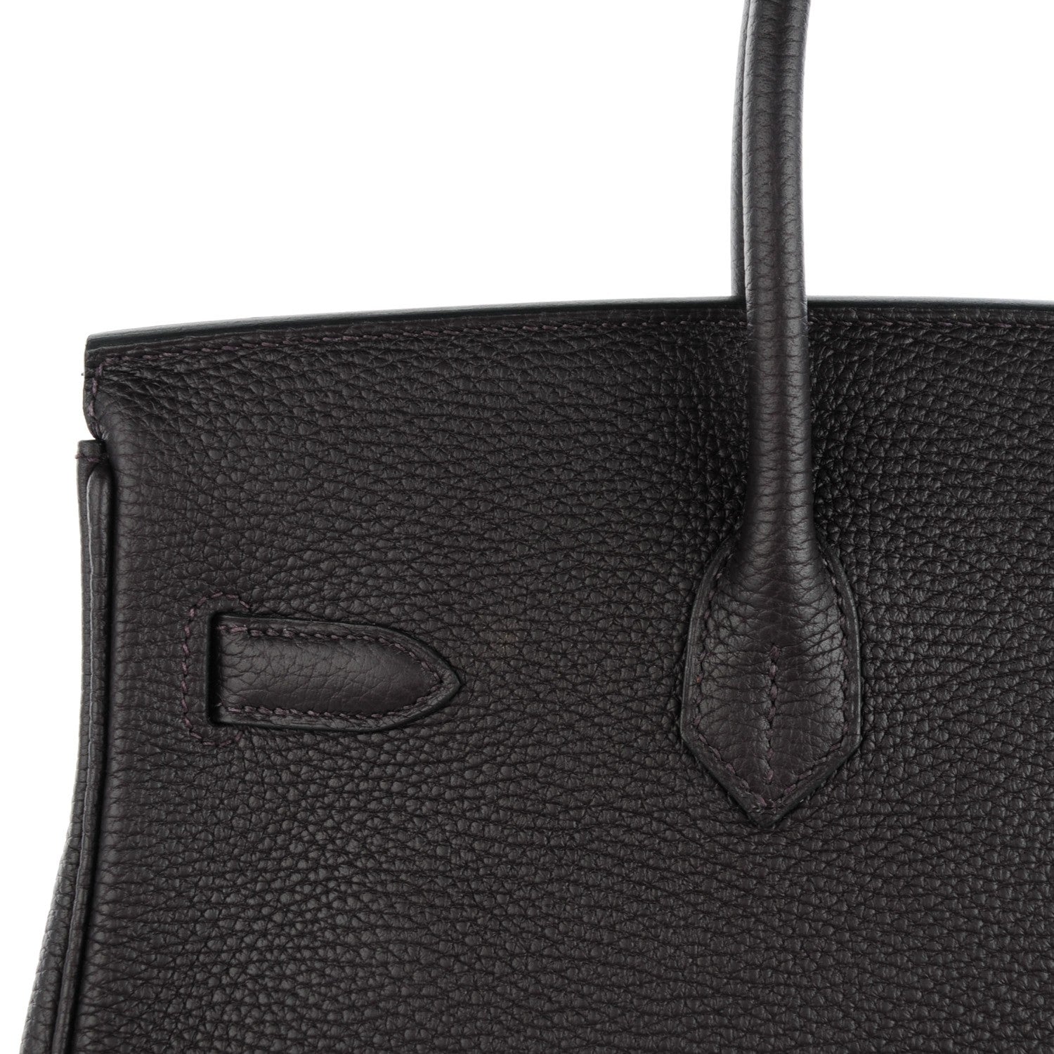 Hermes Taurillon Clemence Birkin 35 Graphite 18 of 21