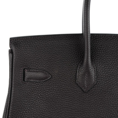 Hermes Taurillon Clemence Birkin 35 Graphite 18 of 21