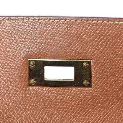 Hermes Courchevel Kelly Sellier 32 Gold 16 of 34