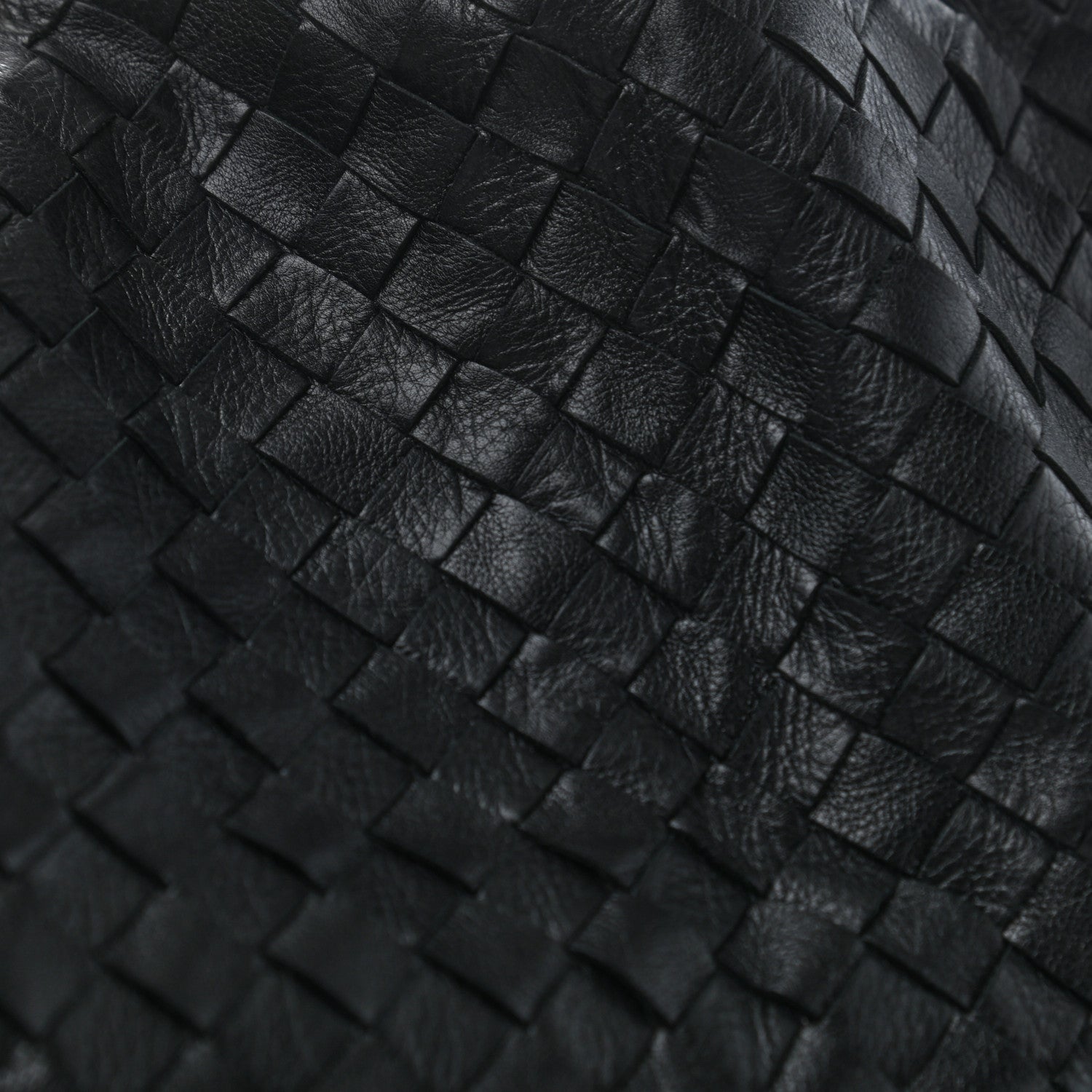 Bottega Veneta Nappa Maxi Intreccio The Pouch Oversized Clutch Black 9 of 10
