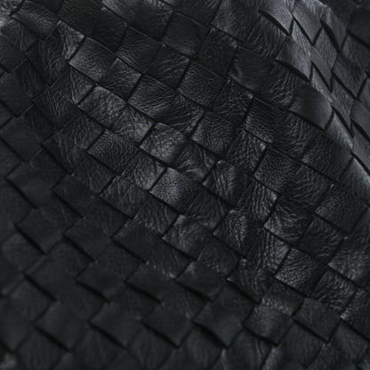 Bottega Veneta Nappa Maxi Intreccio The Pouch Oversized Clutch Black 9 of 10