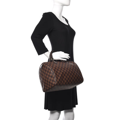 Louis Vuitton Damier Ebene Speedy 30 2 of 12