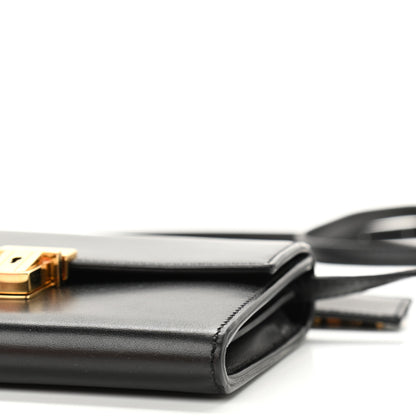 Saint Laurent Calfskin Mini High School Satchel Black 9 of 9