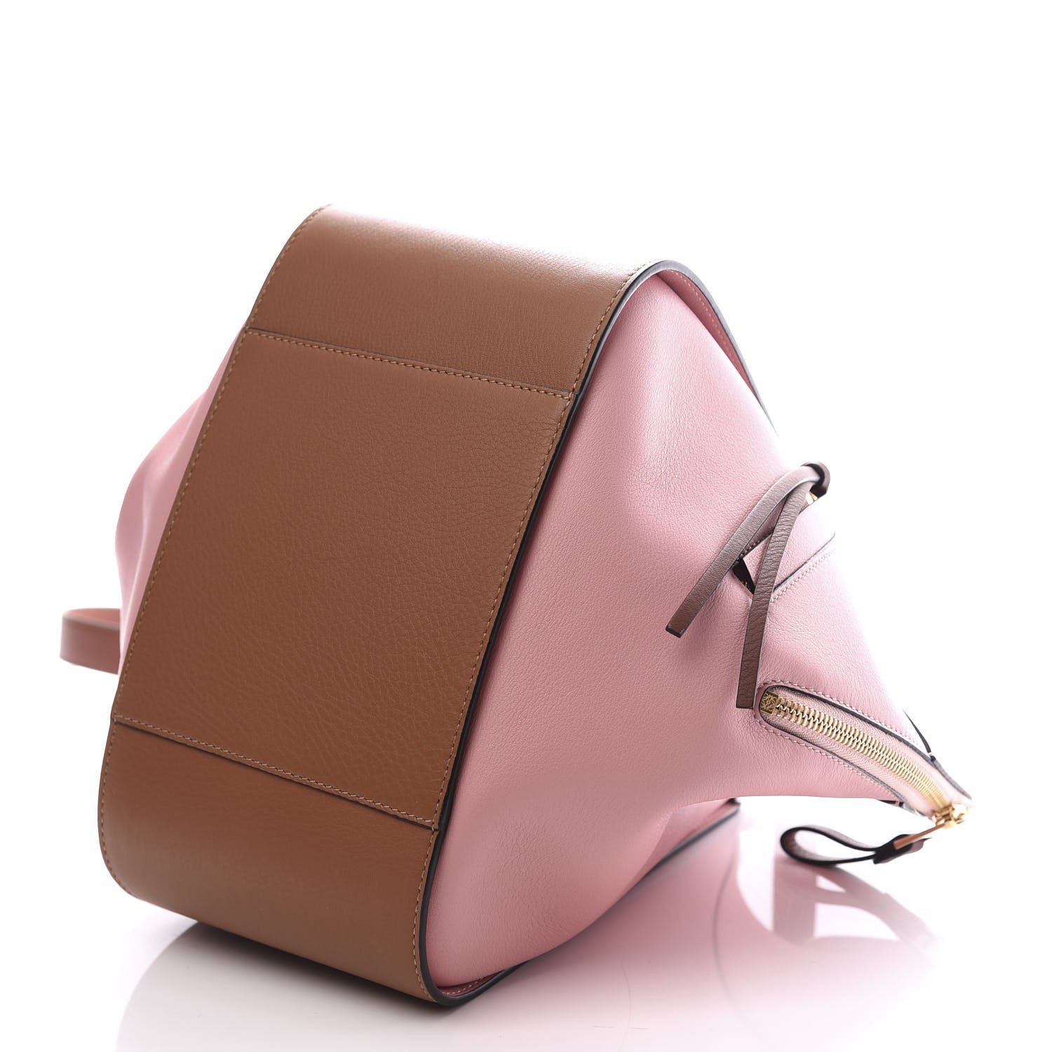 Loewe Calfskin Small Hammock Shoulder Bag Pastel Pink Tan 8 of 10