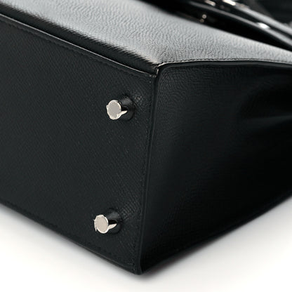 Hermes Epsom Kelly Sellier 25 Black 10 of 10