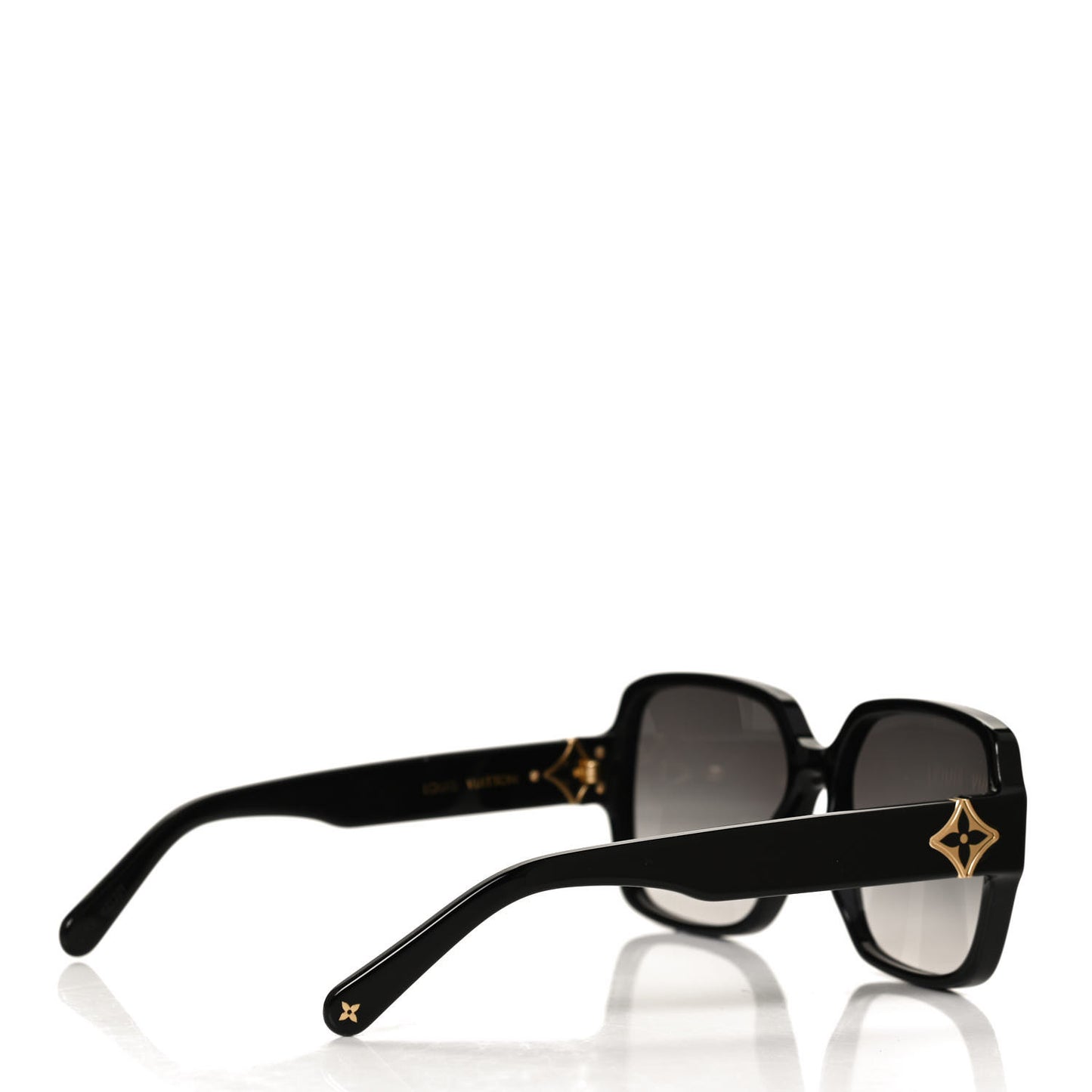 My LV Flower Square Sunglasses Z1613W Black