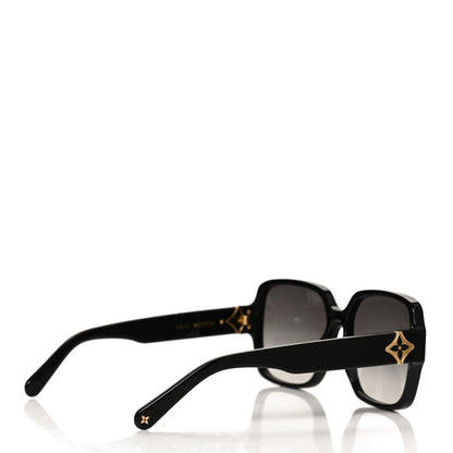 Louis Vuitton My LV Flower Square Sunglasses Z1613W Black 4 of 8