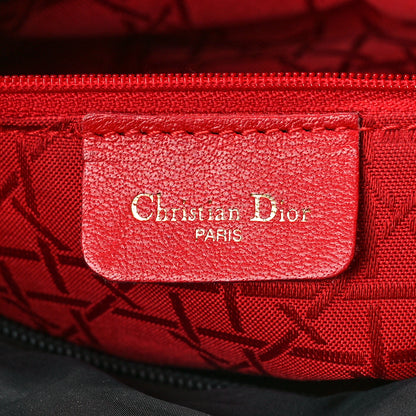 Christian Dior Nylon Cannage Medium Lady Dior Black 5 of 9