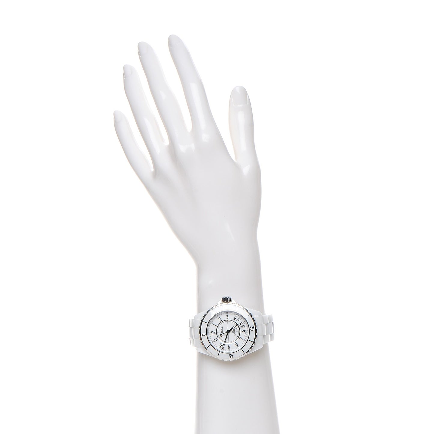 Stainless Steel Ceramic 38mm J12 Automatic Watch White