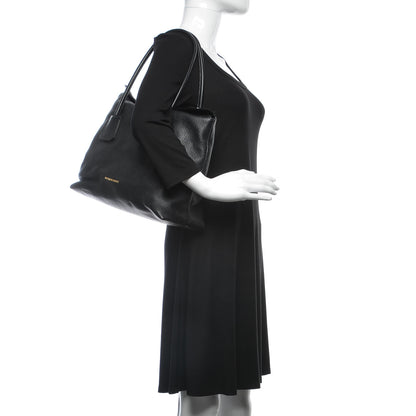 Burberry London Grainy Calfskin Medium Baynard Tote Black 2 of 20