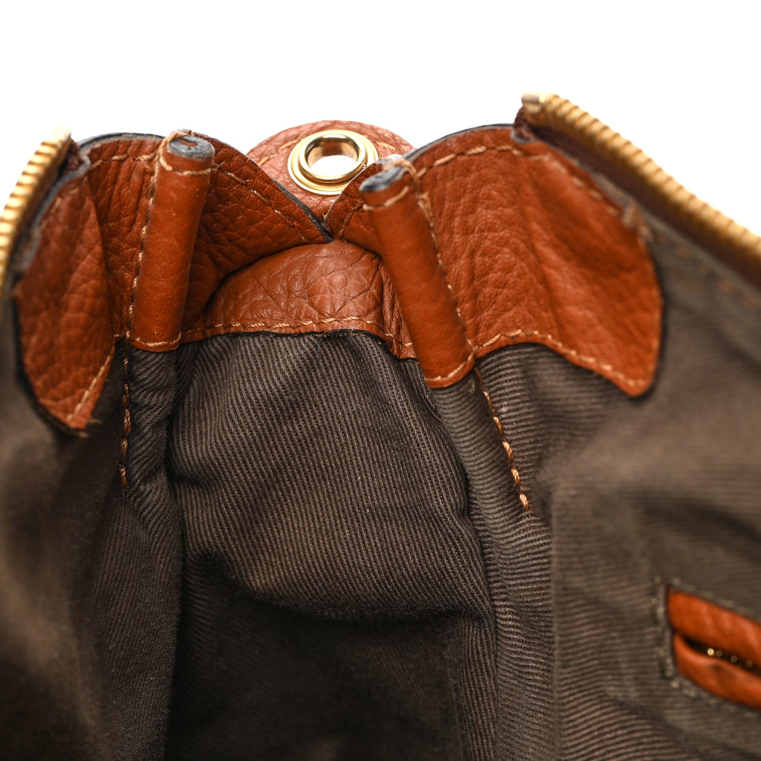 Chloe Calfskin Medium Marcie Satchel Tan 9 of 10