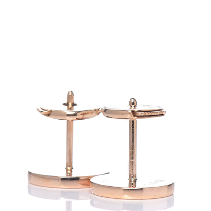 Bulgari 18K Rose Gold Mother of Pearl BVLGARI BVLGARI Stud Earrings 3 of 5