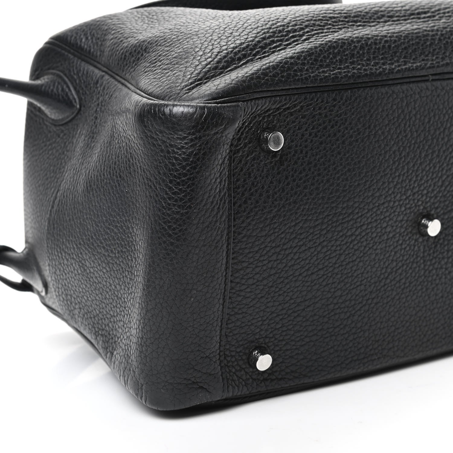 Hermes Taurillon Clemence Lindy 34 Black 8 of 9