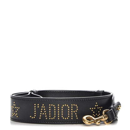 Christian Dior Calfskin Studded J’Adior Shoulder Strap Black 1 of 7