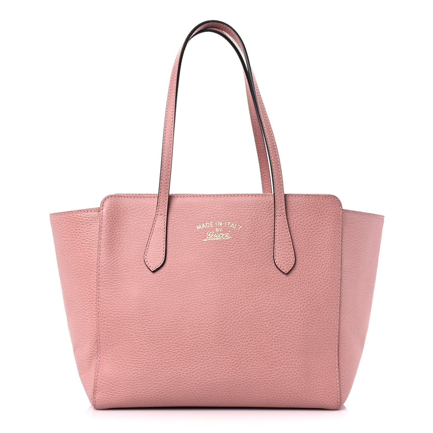 Dollar Calfskin Small Swing Tote Soft Pink