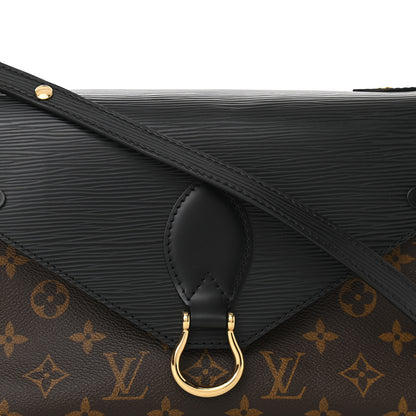 Louis Vuitton Epi Monogram Saint Michel Black 9 of 12