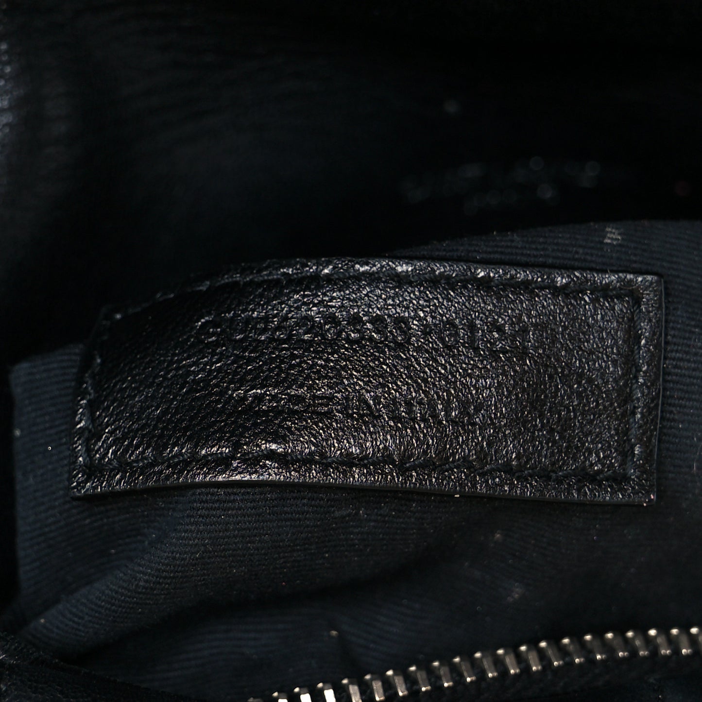 Lambskin Quilted Toy Loulou Puffer Monogram Chain Satchel Black