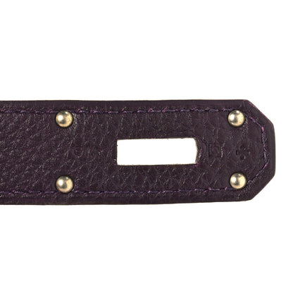 Hermes Togo JPG Shoulder Birkin II 42 Cassis 7 of 13