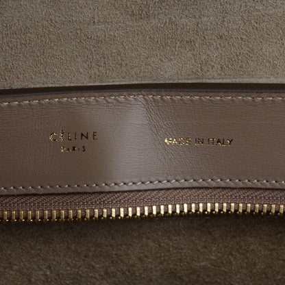 Celine Natural Calfskin Medium Trapeze Taupe 6 of 8