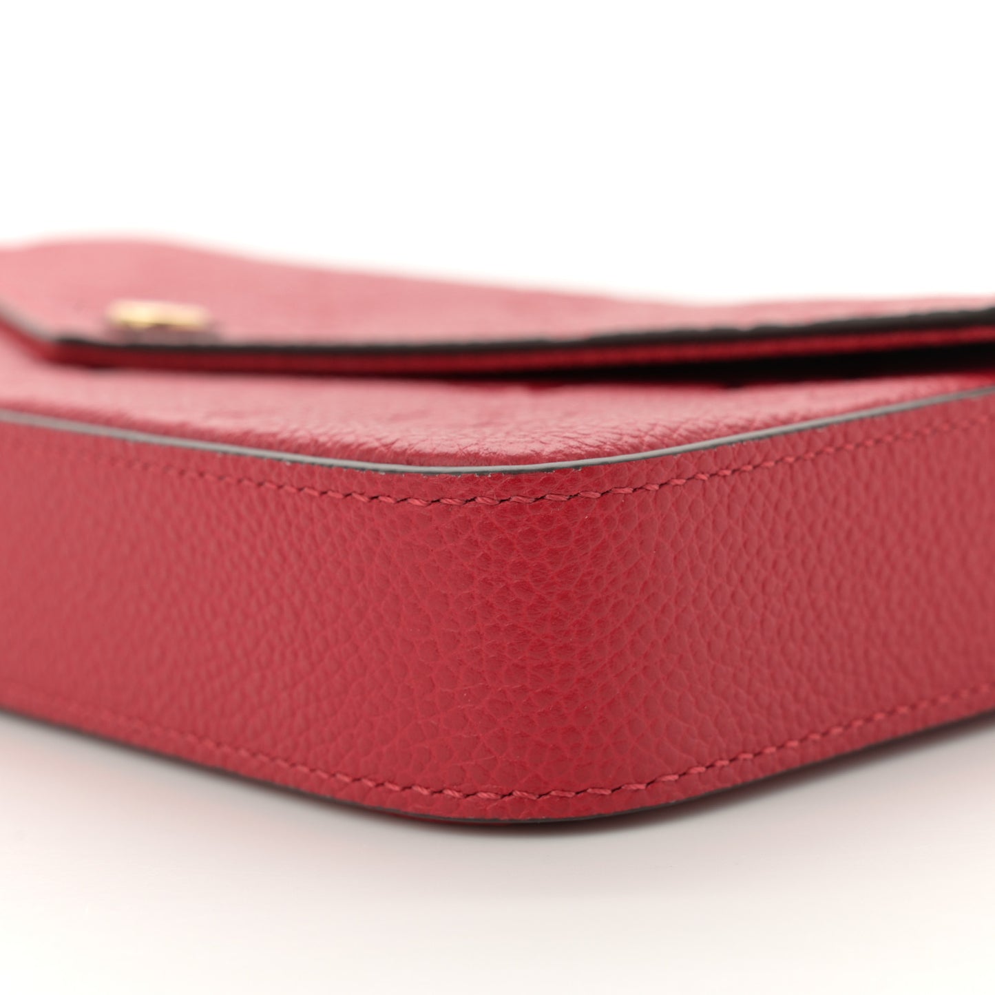 Empreinte Pochette Felicie Chain Wallet Scarlet