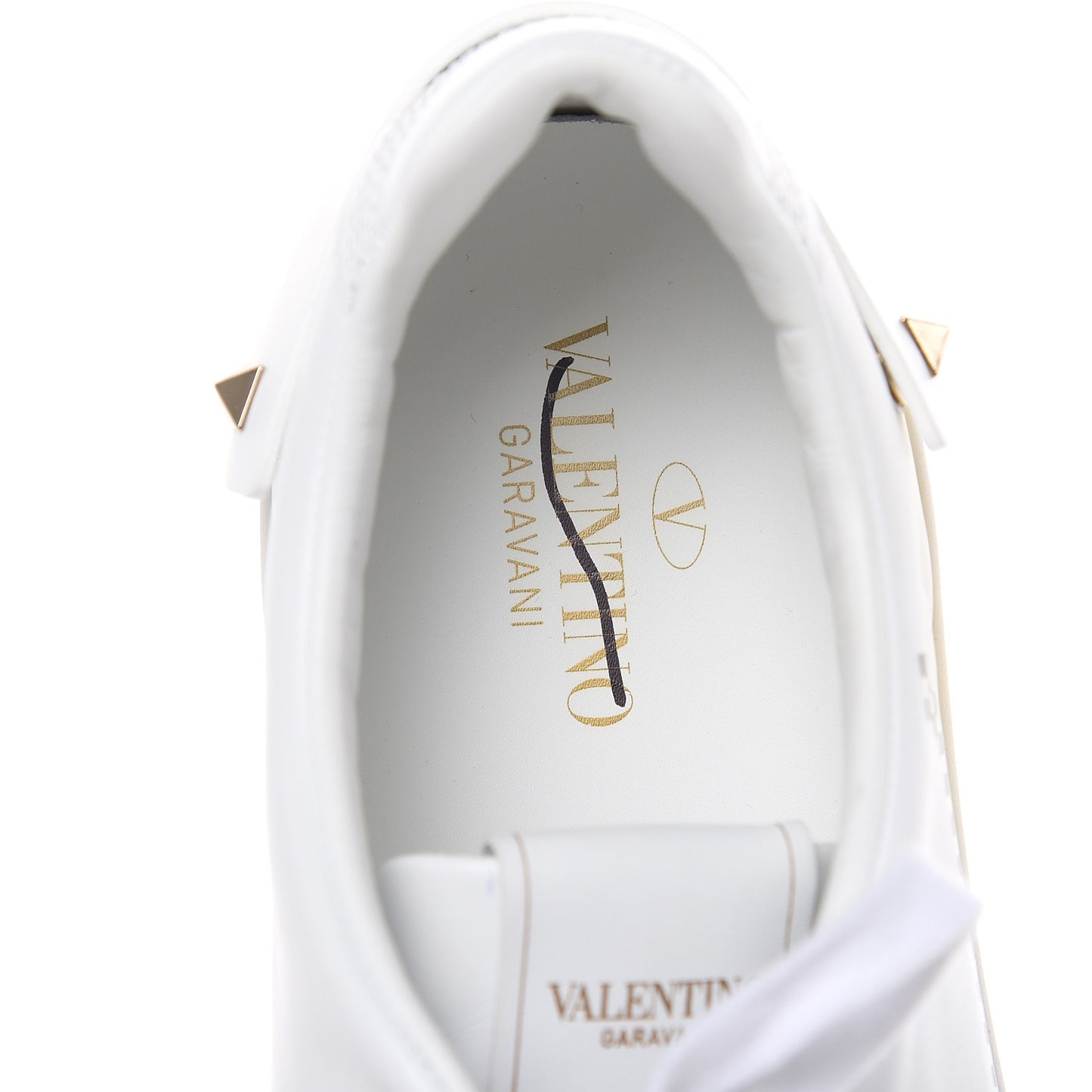 Calfskin Womens Backnet Sneakers 39 White