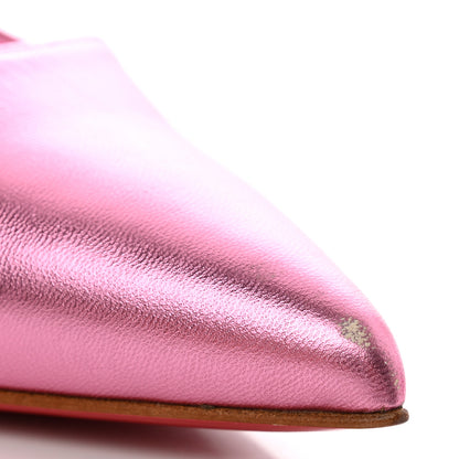 Christian Louboutin Metallic Calfskin So Kate 120 Pumps 38.5 Pink 10 of 10