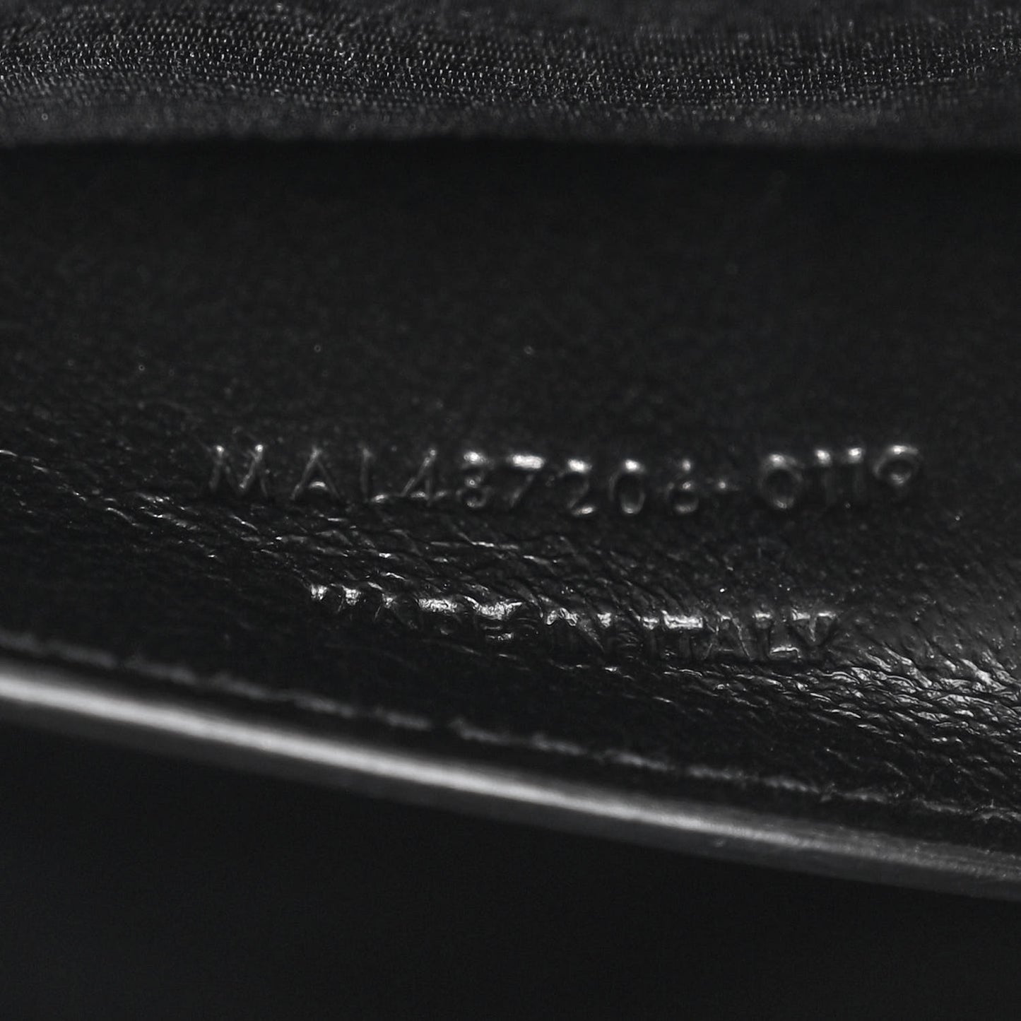 Grain De Poudre Textured Mixed Matelasse Triquilt Medium Monogram Monochrome Satchel Black